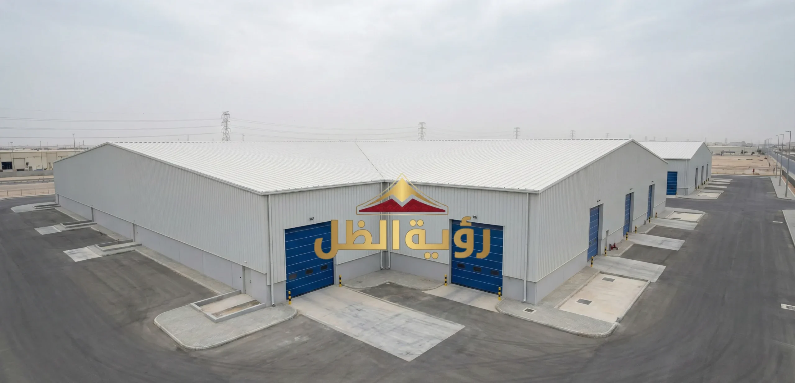 بناء هناجر ومستودعات في جدة رؤية الظل